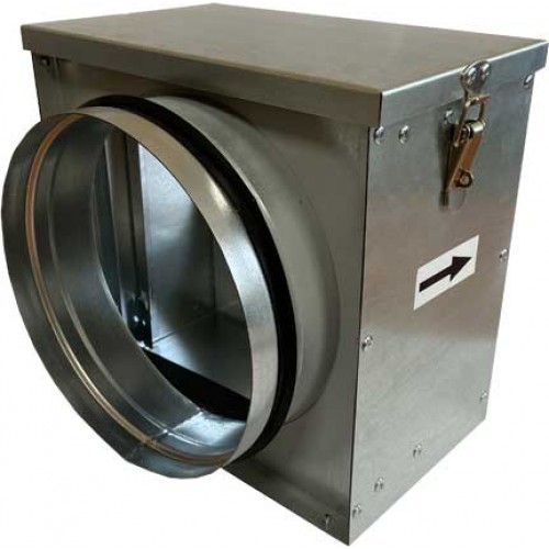 Корпус для HEPA фильтра канальный под круглый воздуховод